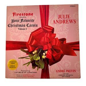 Julie Andrews Sings Your Favorite Christmas Carols Andre Previn 1968 RCA Vintage